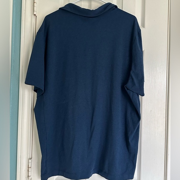 Untuckit Blue Polo size XXL - Picture 2 of 3